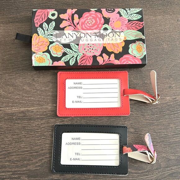 Canyon Moon - Wander Luggage Tag Set of 2 - New! - Picture 2 of 2